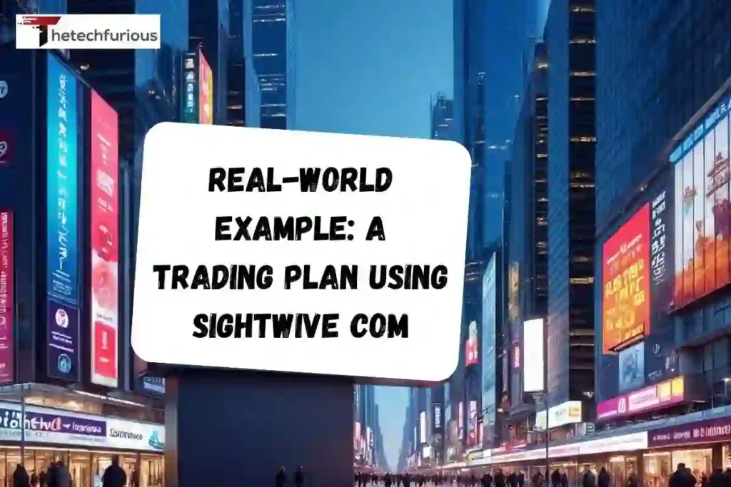 Real-World Example: A trading plan using Sightwive com