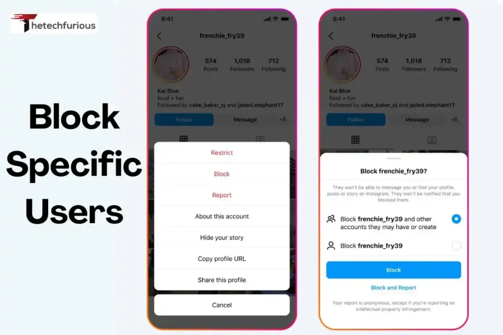 Block Specific Users