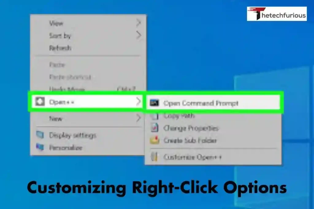 Customizing Right-Click Options for how to right click on laptop​ 
