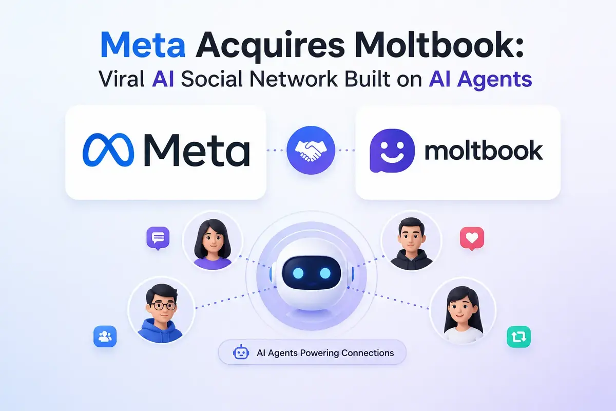 Meta Acquires Moltbook: Viral AI Social Network Built on AI Agents